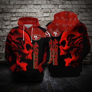 San Francisco 49ers 3D Printed Hoodie/Zipper Hoodie