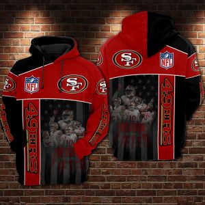 San Francisco 49ers 3D Printed Hoodie/Zipper Hoodie