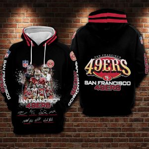 San Francisco 49ers 3D Printed Hoodie/Zipper Hoodie