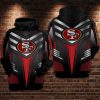 San Francisco 49ers 3D Printed Hoodie/Zipper Hoodie
