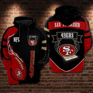 San Francisco 49ers 3D Printed Hoodie/Zipper Hoodie