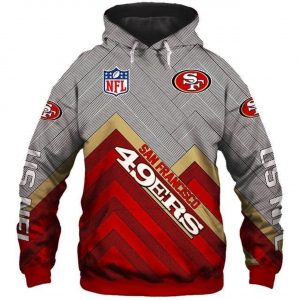 San Francisco 49ers 3D Printed Hoodie/Zipper Hoodie