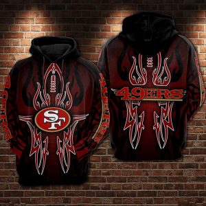 San Francisco 49ers 3D Printed Hoodie/Zipper Hoodie