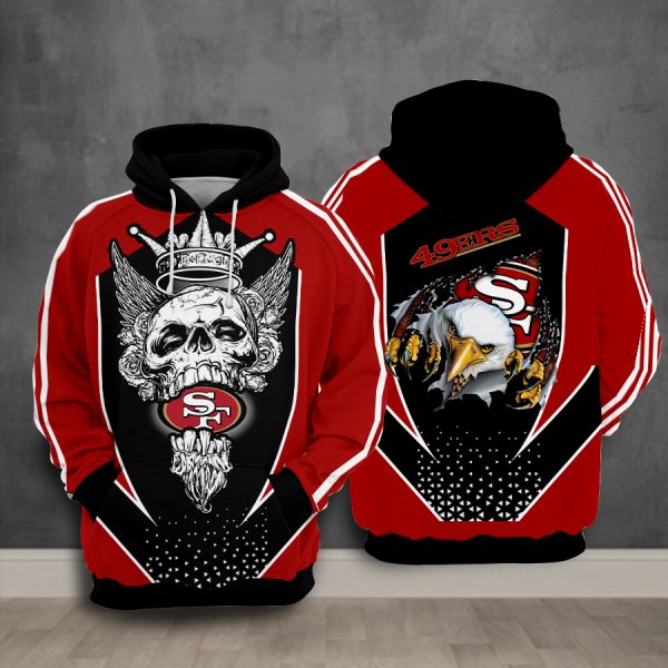 San Francisco 49ers 3D Printed Hoodie/Zipper Hoodie