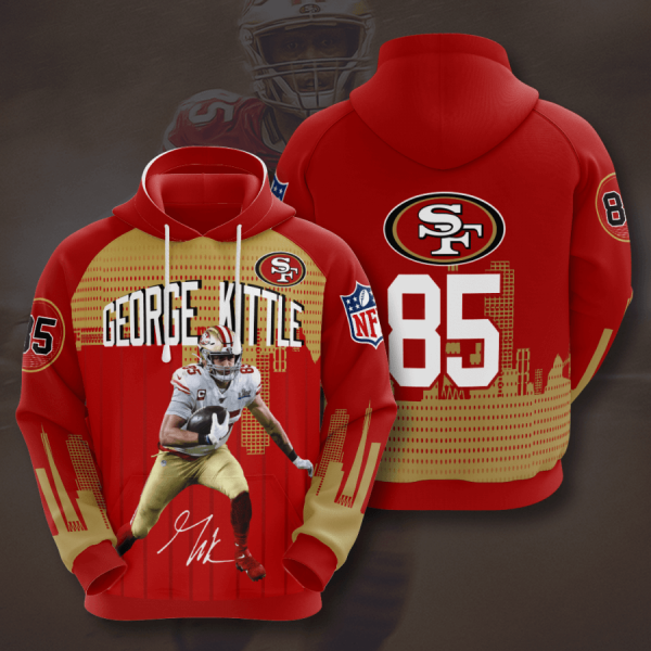 San Francisco 49ers 3D Printed Hoodie/Zipper Hoodie