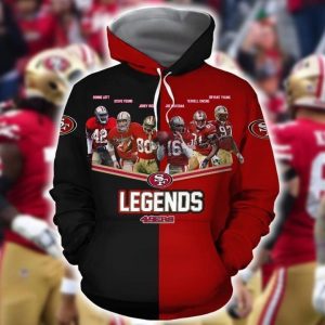 San Francisco 49ers 3D Printed Hoodie/Zipper Hoodie