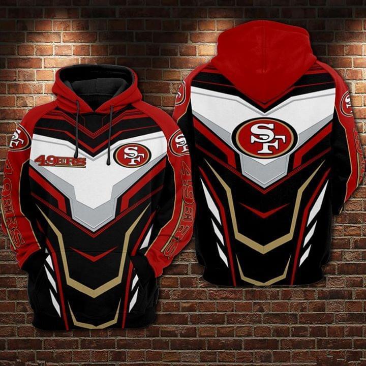 San Francisco 49ers 3D Printed Hoodie/Zipper Hoodie San Francisco 49ers 3D Printed Hoodie/Zipper Hoodie