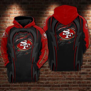 San Francisco 49ers 3D Printed Hoodie/Zipper Hoodie