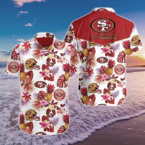 San Francisco 49ers Hawaiian Shirt Summer Button Up