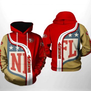 San Francisco 49ers NFL Team 3D Printed Hoodie/Zipper Hoodie