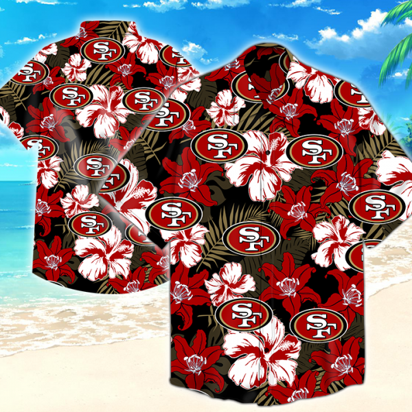San Francisco 49ers Nfl Hawaiian Shirt Summer Button Up