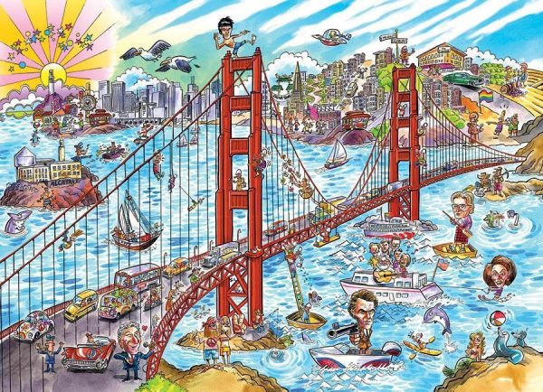 San Francisco Jigsaw Puzzle Set