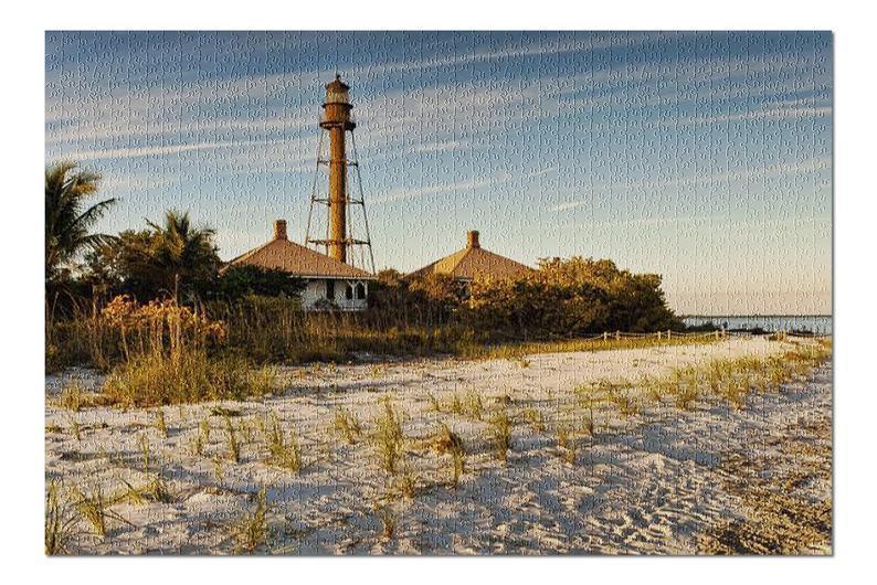 Sanibel Island Lighthouse Jigsaw Puzzle Set Sanibel Island Lighthouse Jigsaw Puzzle Set