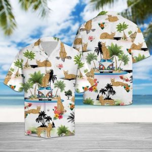 Savannah Vacation Hawaiian Shirt Summer Button Up