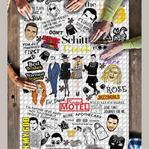 Schitt Creek Jigsaw Puzzle Set