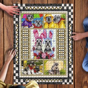 Schnauzer Jigsaw Puzzle Set