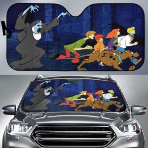 Schooby Doo Ghosts Car Auto Sun Shade