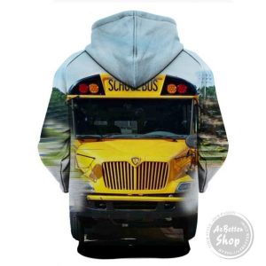 School Bus Driver 3D Printed Hoodie/Zipper Hoodie