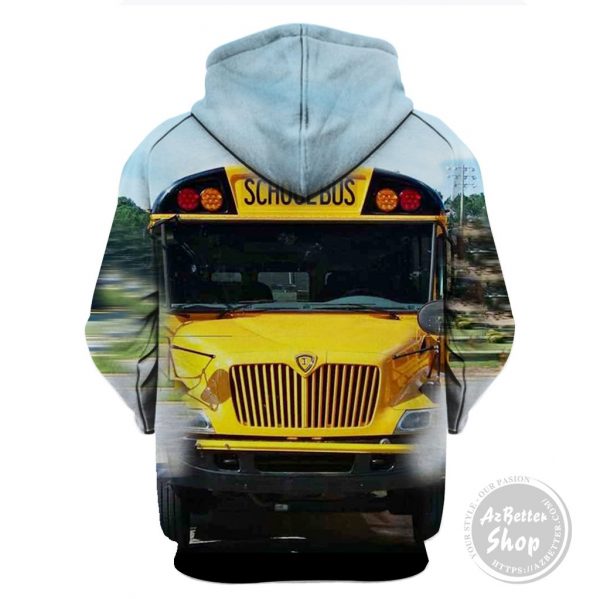 School Bus Driver 3D Printed Hoodie/Zipper Hoodie School Bus Driver 3D Printed Hoodie/Zipper Hoodie