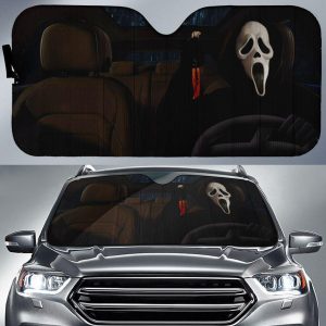 Scream Car Auto Sun Shade