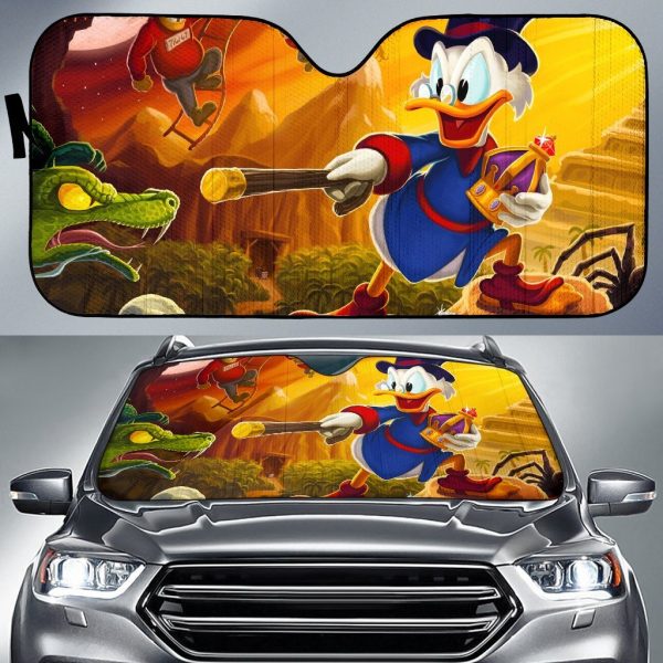 Scrooge Mcduck Ducktales Car Auto Sun Shade