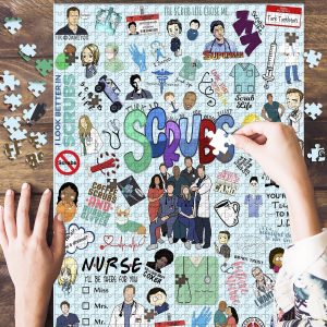 Scrubs Series Jigsaw Puzzle Set