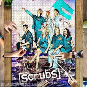 Scrubs Tv Series Jigsaw Puzzle Set