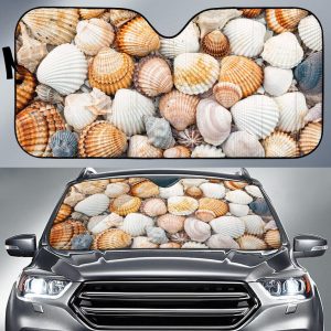 Sea Shells Car Auto Sun Shade