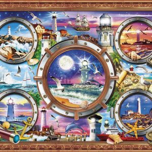 Sea To Shining Sea Jigsaw Puzzle Set