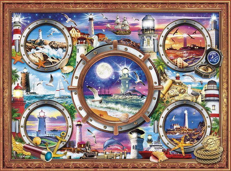 Sea To Shining Sea Jigsaw Puzzle Set Sea To Shining Sea Jigsaw Puzzle Set