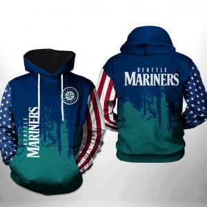 Seattle Mariners MLB Team US 3D Printed Hoodie/Zipper Hoodie