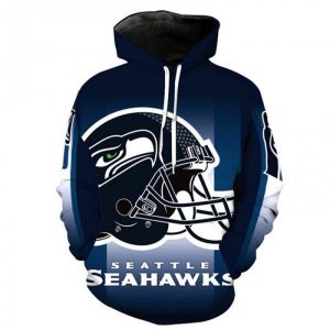 Seattle Seahawks 3D Printed Hoodie/Zipper Hoodie