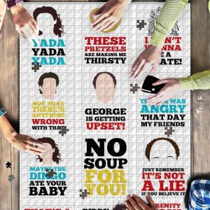 Seinfeld Quotes Jigsaw Puzzle Set
