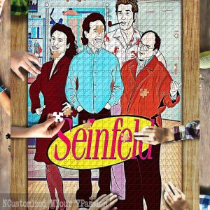 Seinfeld Tv Series 1, Seinfeld Tv Series, Seinfeld Tv Series Lover Jigsaw Puzzle Set