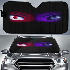 Sharingan Eyes Car Auto Sun Shade