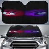 Sharingan Eyes Red And Purples Car Auto Sun Shade