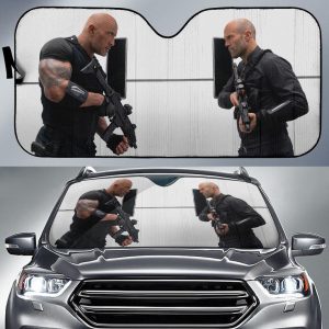 Shaw Vs Hobbs Car Auto Sun Shade