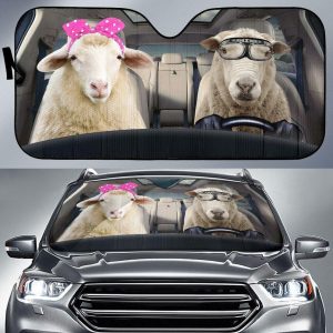 Sheep Driver Car Auto Sun Shade