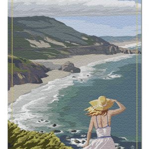 Shell Beach, Girl Jigsaw Puzzle Set