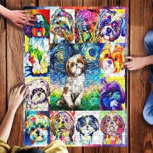 Shih Tzu Jigsaw Puzzle Set