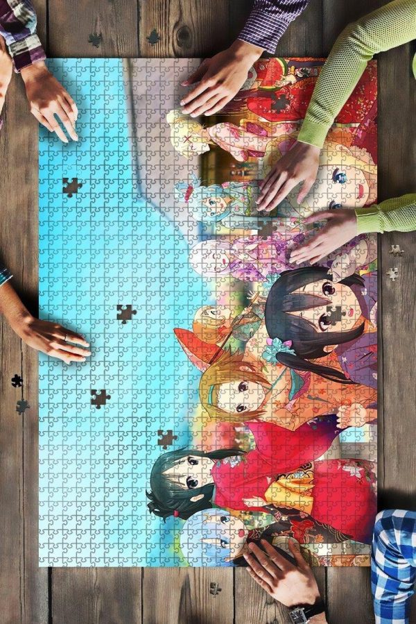 Shinobu Koyomi Tatsumaki Genos Saitama Chitoge Raku Kosaki Jigsaw Puzzle Set