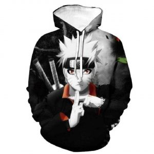 Shippuden Naruto 3D Printed Hoodie/Zipper Hoodie