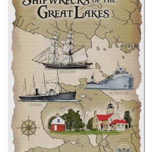 Shipwrecks Of The Great Lakes Jigsaw Puzzle Set
