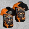 Skeleton Rider Hawaiian Shirt Summer Button Up