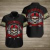 Skull Hellrider Motorcycle Hawaiian Shirt Summer Button Up