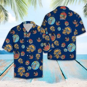 Skull Ready For Summer Hawaiian Shirt Summer Button Up