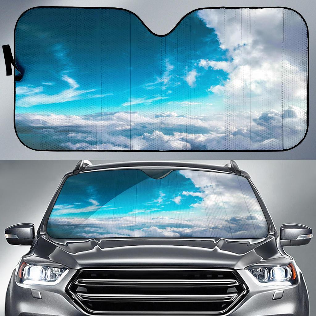 Sky Beauty Art Car Auto Sun Shade Sky Beauty Art Car Auto Sun Shade