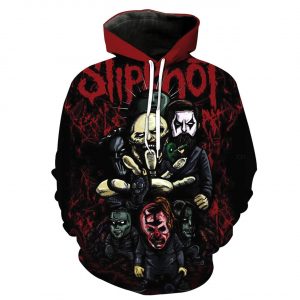 Slipknot 3D Printed Hoodie/Zipper Hoodie