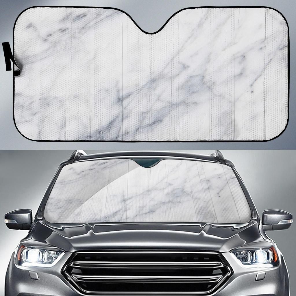 Smoke Grey Marble Car Auto Sun Shade Smoke Grey Marble Car Auto Sun Shade