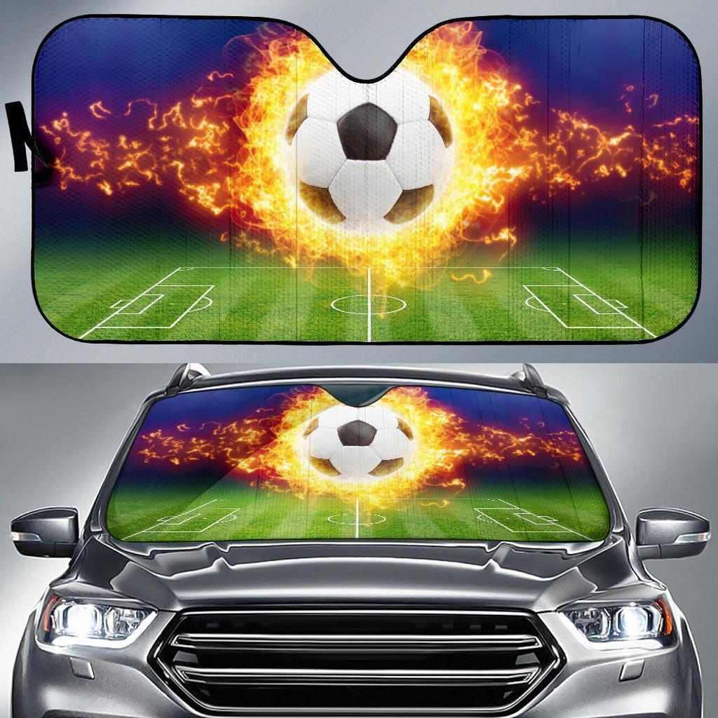 Soccers Car Auto Sun Shade Soccers Car Auto Sun Shade